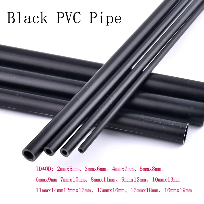 Aquarium Fish Black - Black PVC Pipe Small Plastic Pipe
