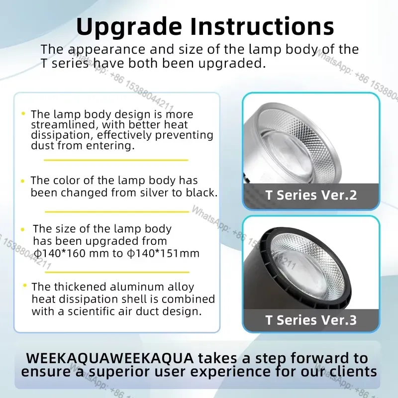 Aquarium Led Light - Hot Sale Week Aqua T140Pro Ver.3