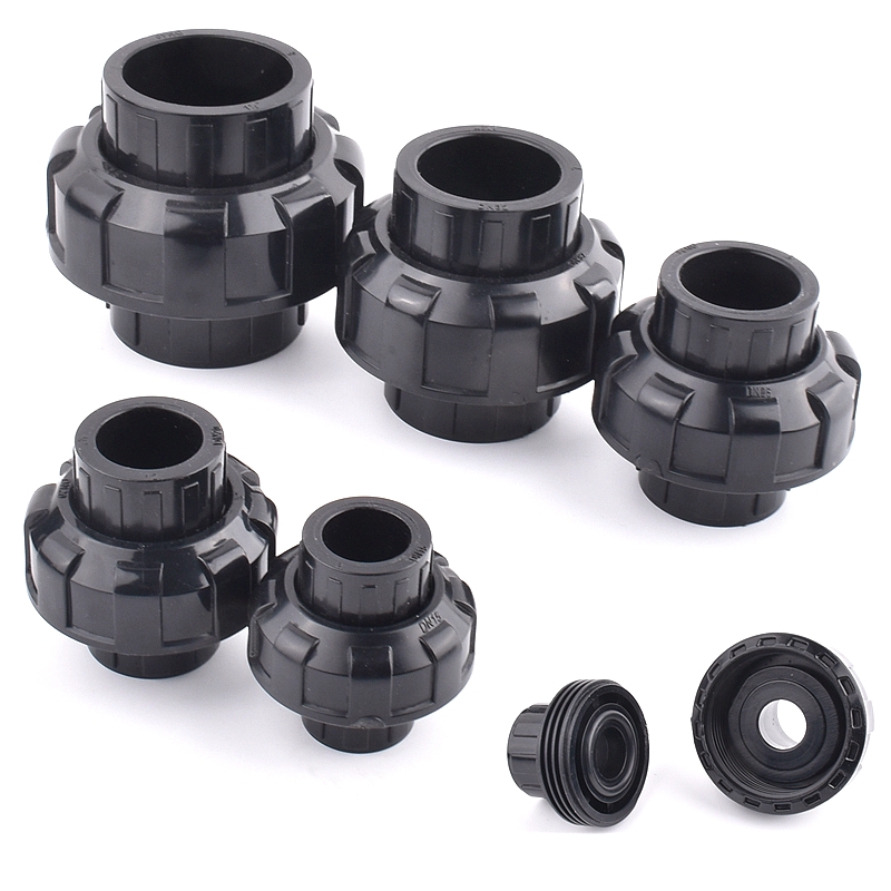 20-50mm Black UPVC Pipe Connec - огляд і ціна Aquarium Fish Black