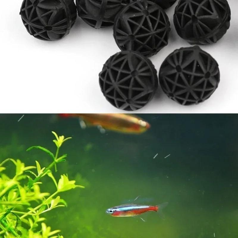 50Pcs 16mm Aquarium Bio Filter - огляд і ціна Aquarium Fish Marine