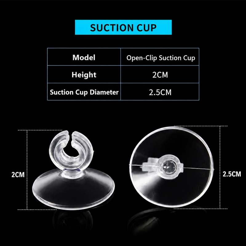 Aquarium Suction Cup 10PC Fish - огляд і ціна Aquarium Fish Real