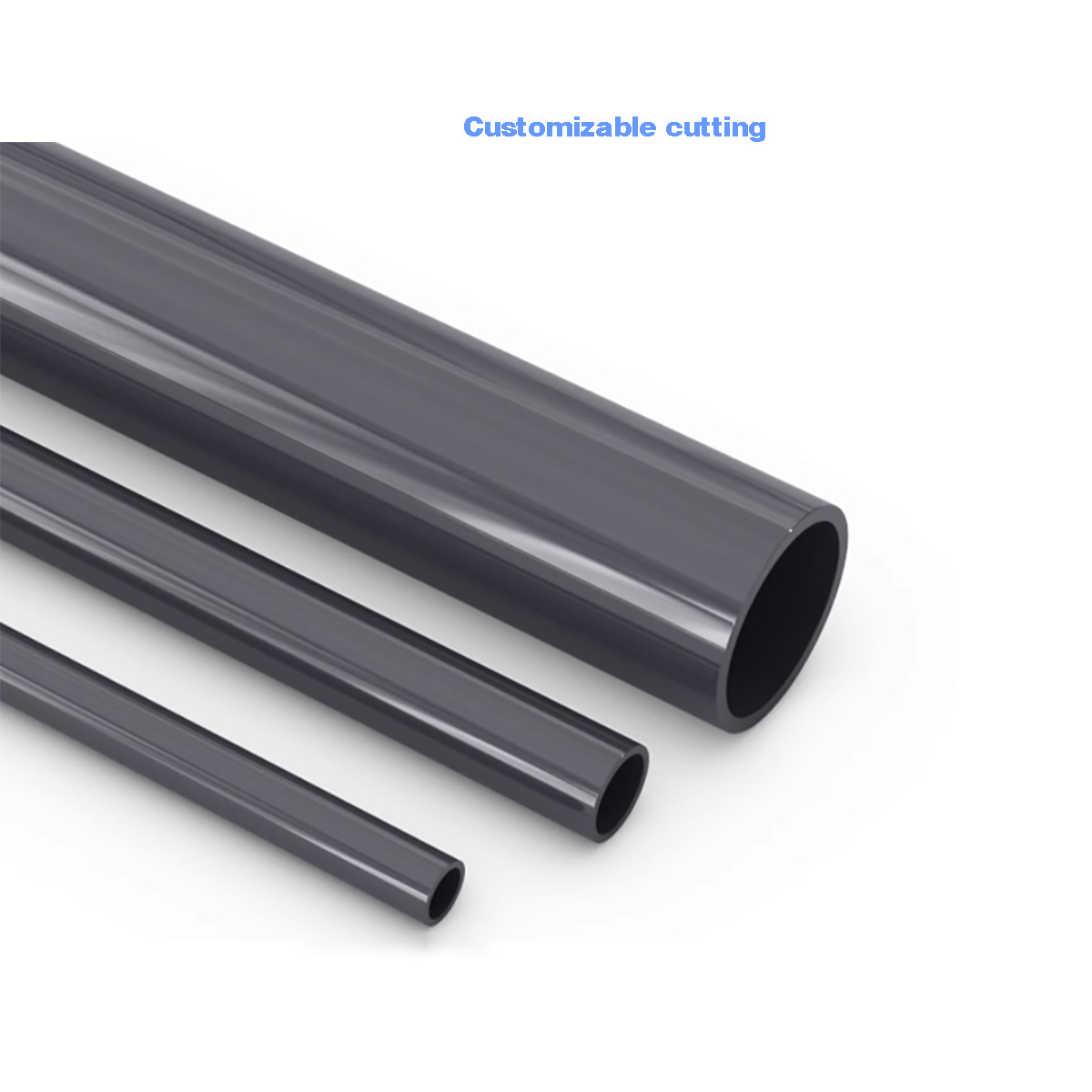 Black PVC Plastic Pipe Hollow  - огляд і ціна Aquarium Fish Black