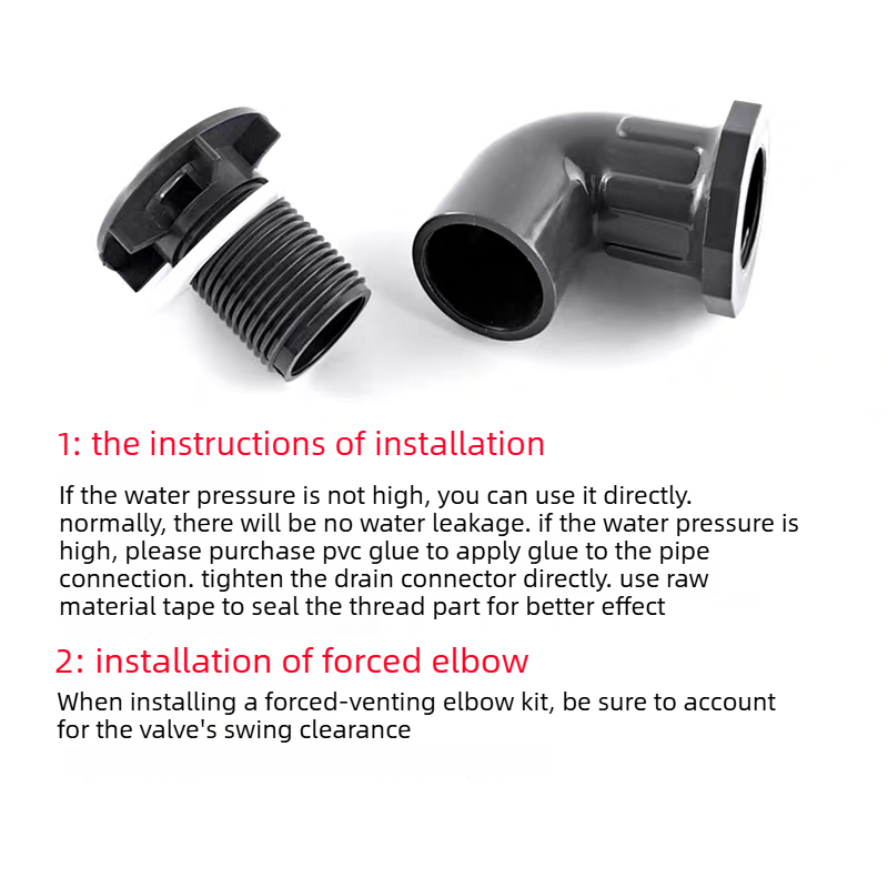 Aquarium Drainage Tube Kit Fis - огляд і ціна Aquarium Fish Black
