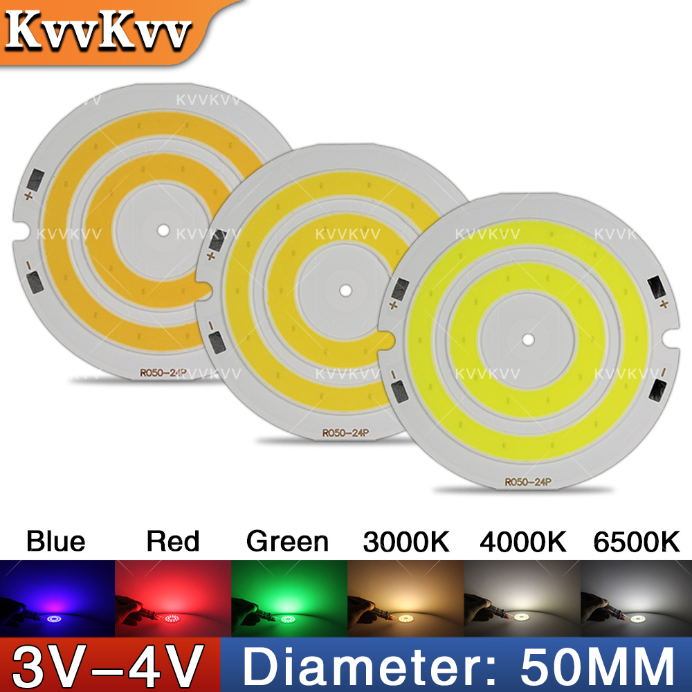 3V 4V Round COB LED Lamp Parts - огляд і ціна Aquarium Led Light