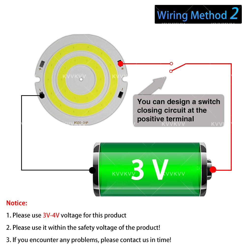 3V 4V Round COB LED Lamp Parts - огляд і ціна Aquarium Led Light