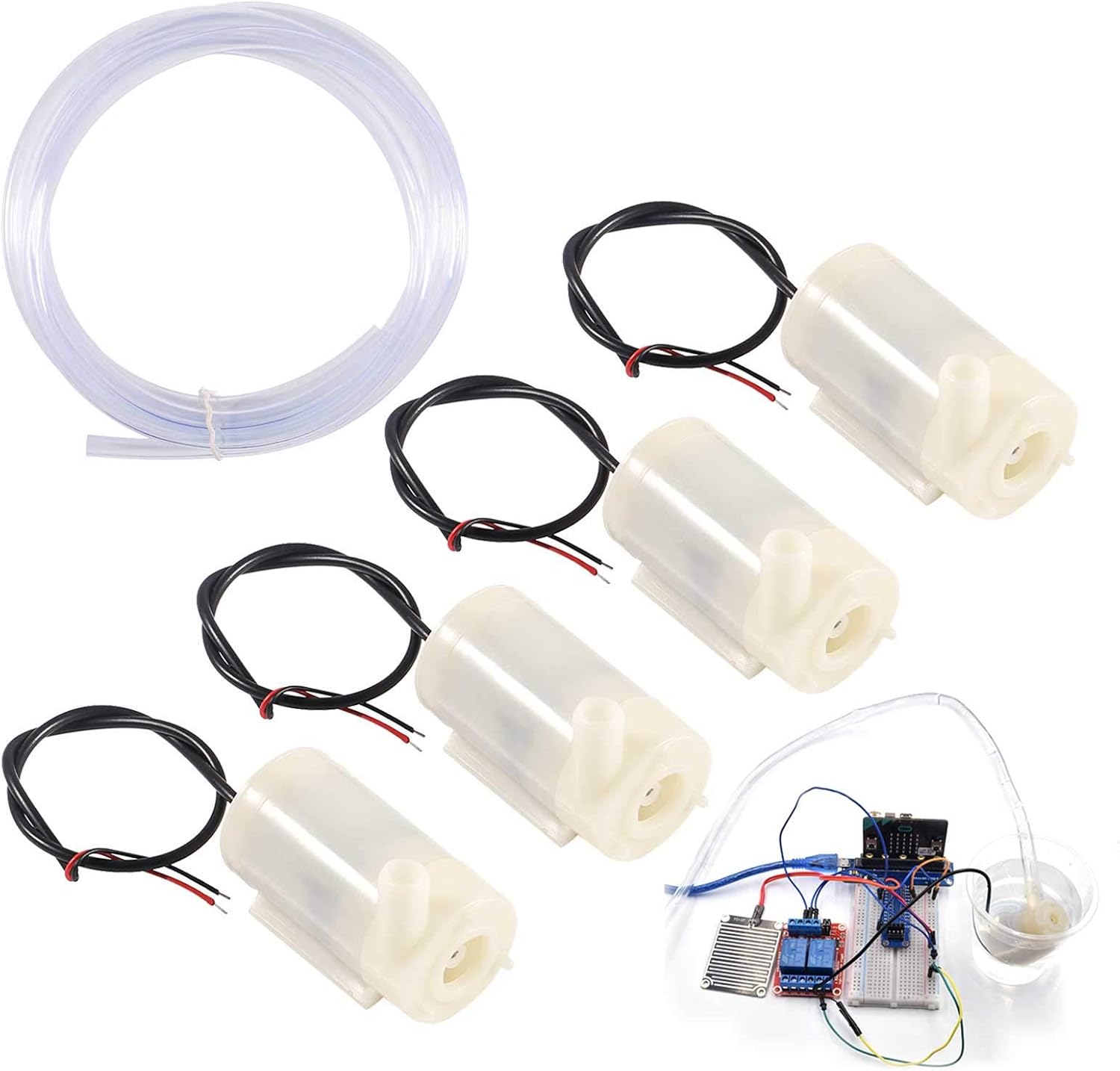 4PCS DC 3V 5V Micro Submersibl - огляд і ціна Aquarium Fish Delivery
