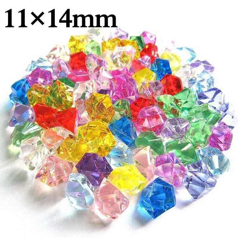 200pcs Acrylic Gem Stone Color - огляд і ціна Aquarium Fish Real
