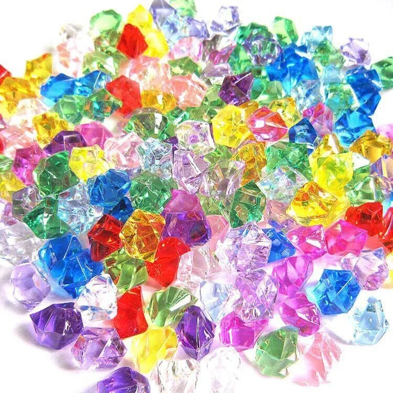 200pcs Acrylic Gem Stone Color - огляд і ціна Aquarium Fish Real