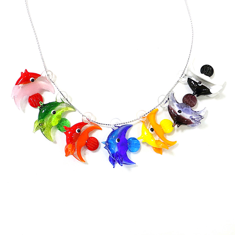 2pcs Mini Fish Glass Pendant C - огляд і ціна Aquarium Fish Marine