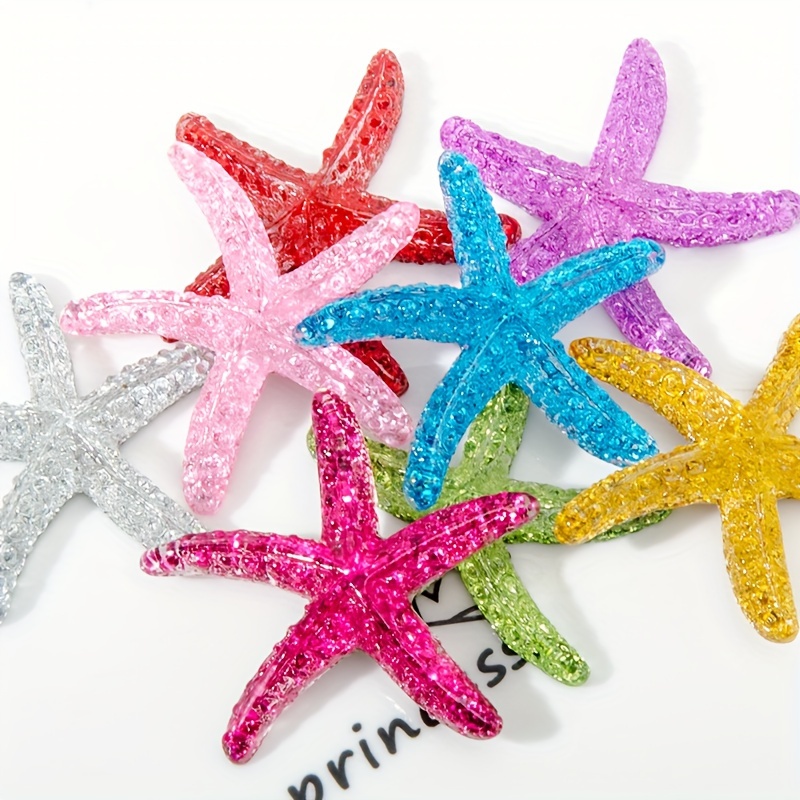 10Pcs 1.57 Inch Resin Starfish - огляд і ціна Aquarium Fish Small