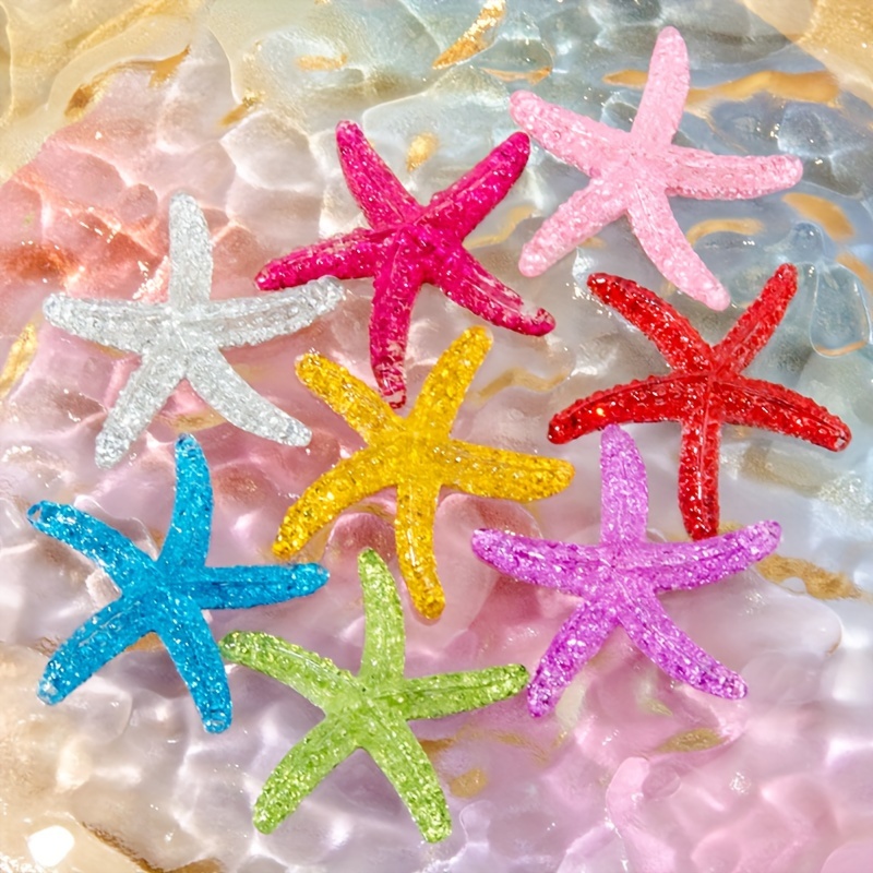 10Pcs 1.57 Inch Resin Starfish - огляд і ціна Aquarium Fish Small