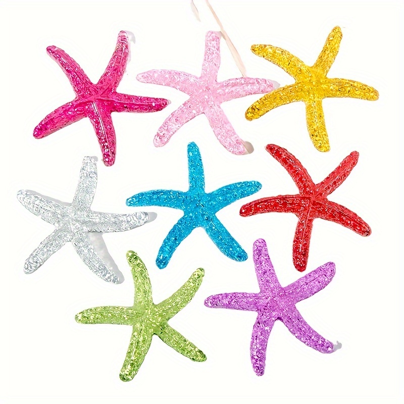 10Pcs 1.57 Inch Resin Starfish - огляд і ціна Aquarium Fish Small