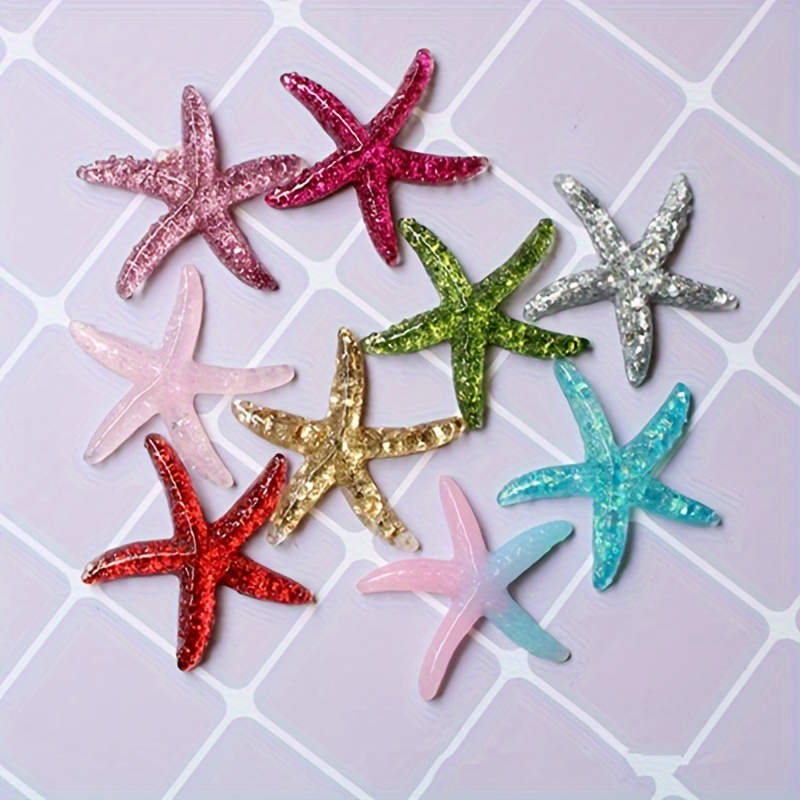 10Pcs 1.57 Inch Resin Starfish - огляд і ціна Aquarium Fish Small