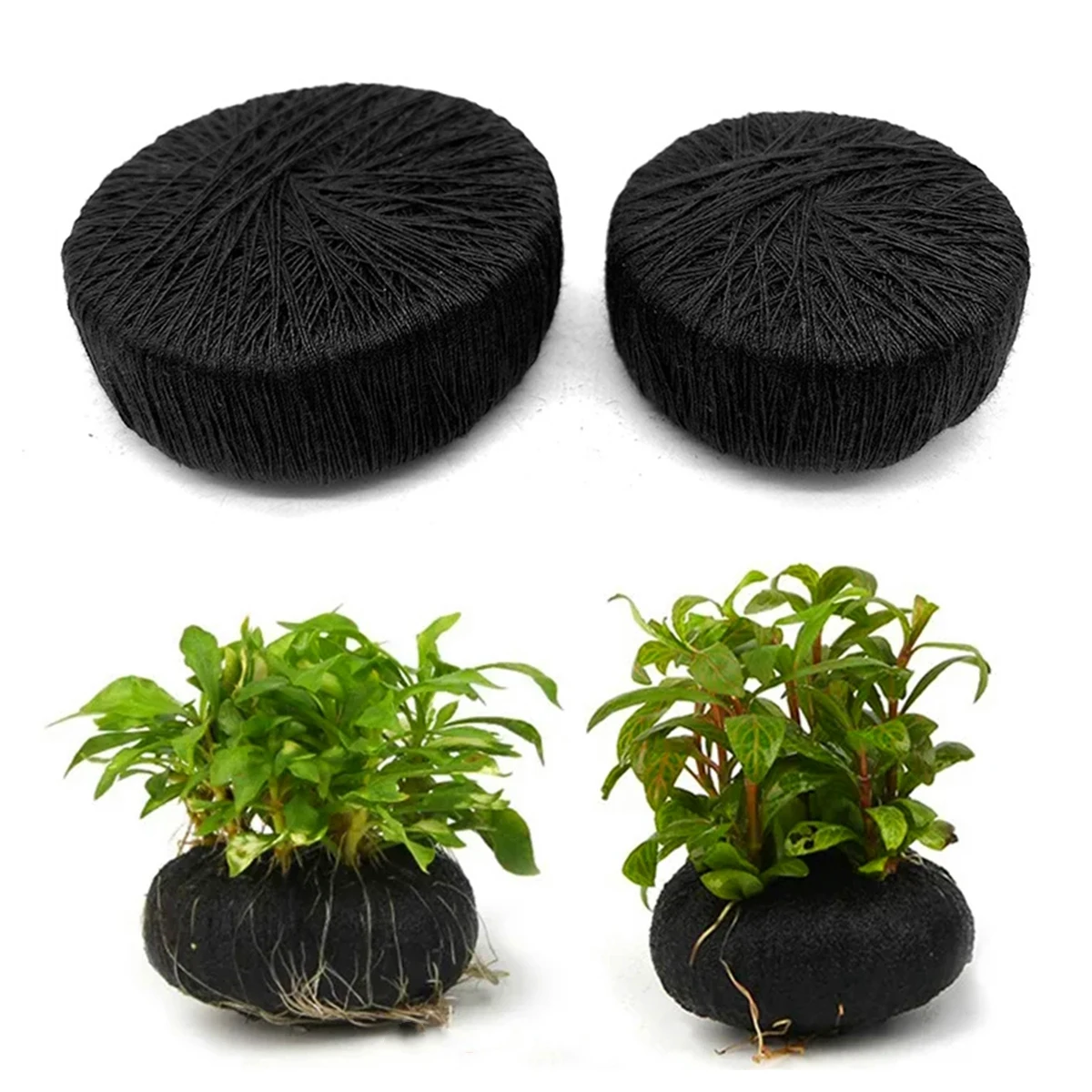 5Pcs Black Fish Tank Water Gra - огляд і ціна Aquarium Fish Black