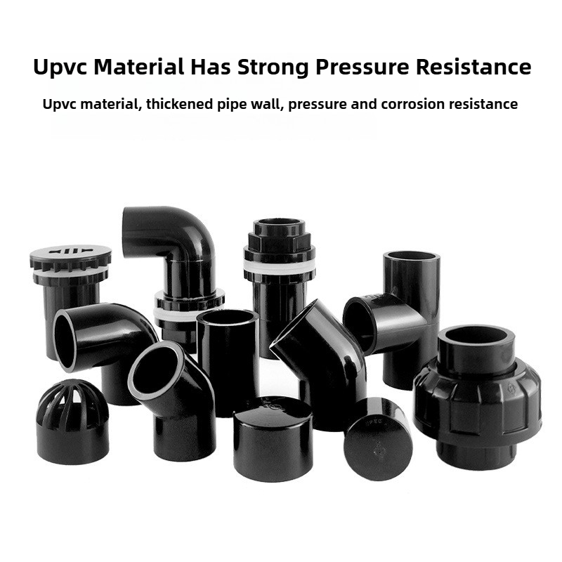 PVC Black Fish Tank Water Pipe - огляд і ціна Aquarium Fish Black