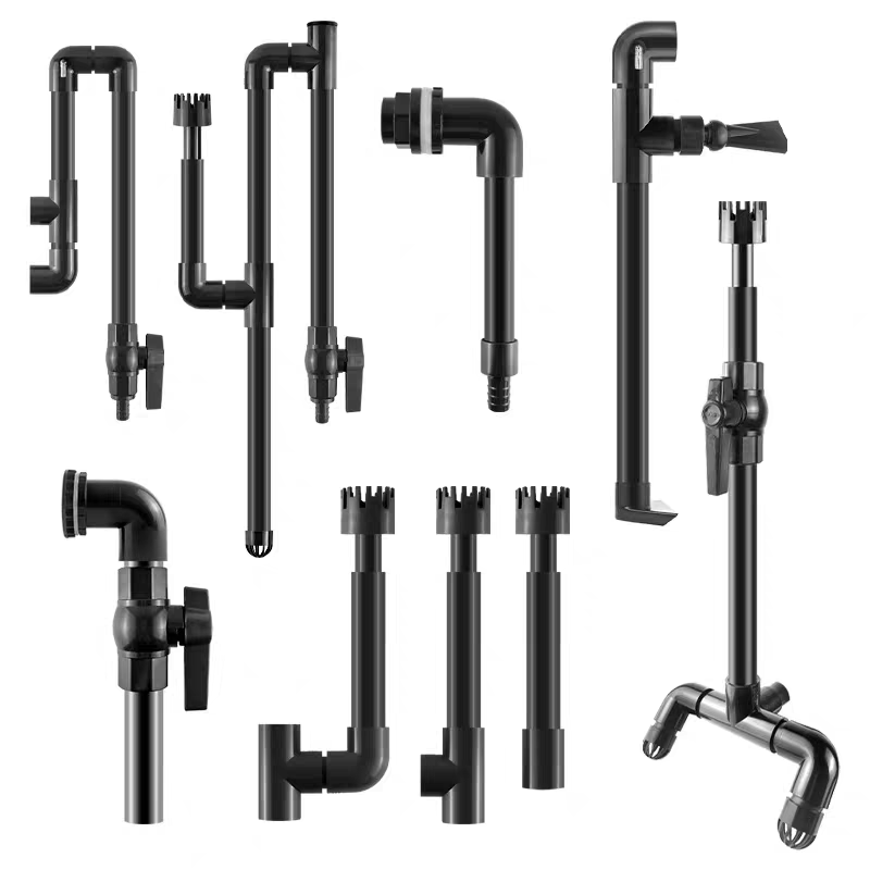PVC Black Fish Tank Water Pipe - огляд і ціна Aquarium Fish Black